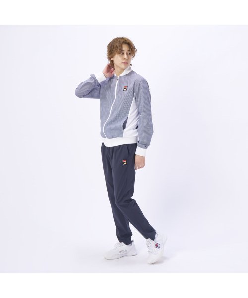 FILA（ZETT Mens）(フィラ（ゼット　メンズ）)/【テニス】ドライサッカーギンガム トラックジャケット メンズ/img08