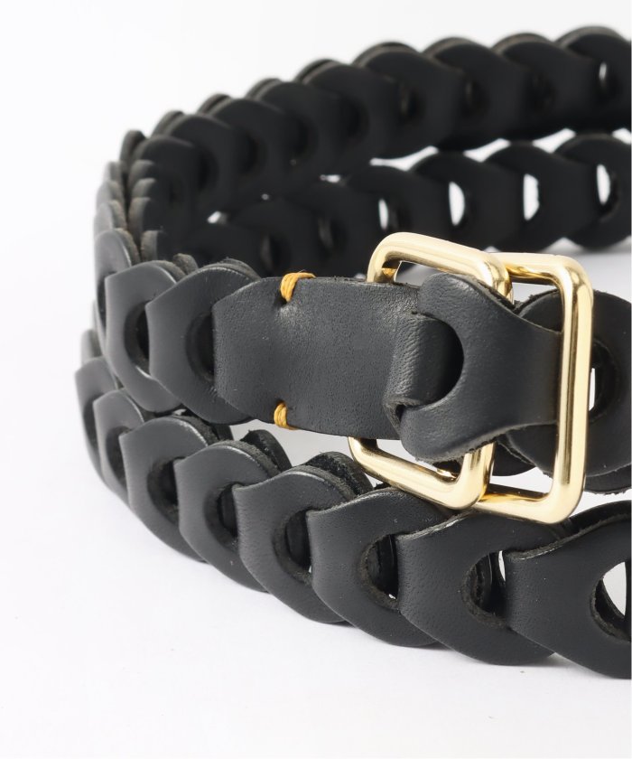 Ms BRAQUE × il micio フルハンド ダブルリング ベルト Ms BRAQUE × il micio】フルハンドダブルリングベルト（ベルト）｜m's