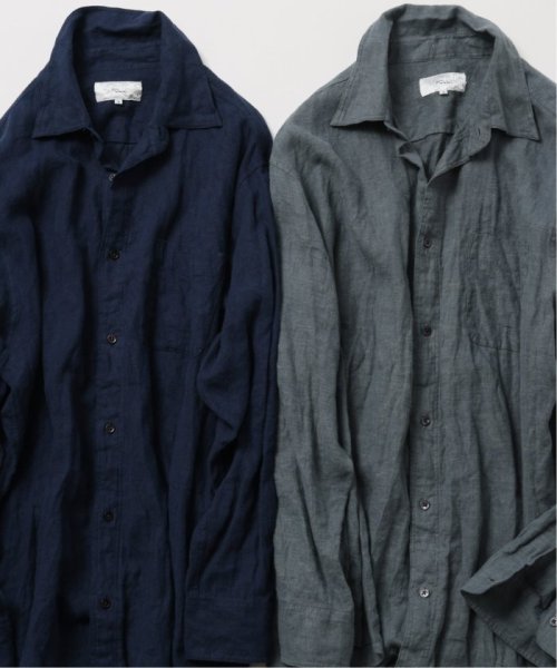 JOURNAL STANDARD(ジャーナルスタンダード)/【FOLL / フォル】french linen heavy washed shirt/img01