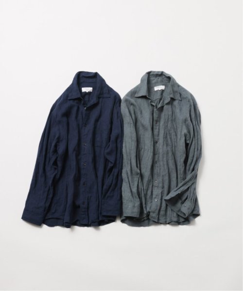 JOURNAL STANDARD(ジャーナルスタンダード)/【FOLL / フォル】french linen heavy washed shirt/img03