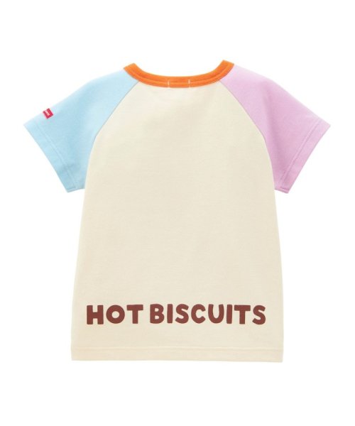 MIKI HOUSE HOT BISCUITS(ミキハウスホットビスケッツ)/顔ドン ラグラン半袖Tシャツ/img09