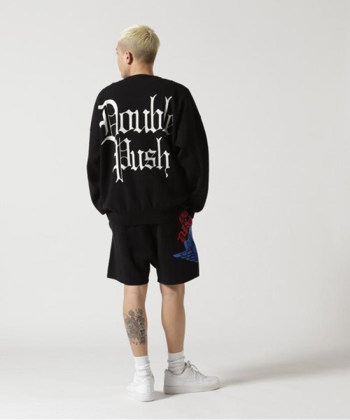TAIN DOUBLE PUSH/タインダブルプッシュ/別注KNIT CREW DOUBLE TAIN