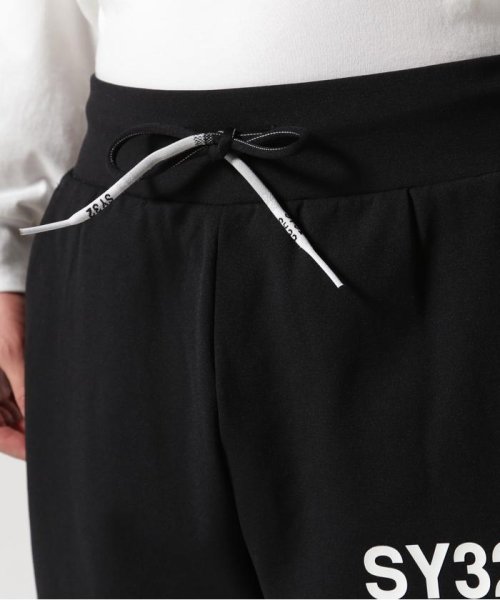 SY32 by SWEETYEARS /エスワイサーティトゥバイ スィートイヤーズ/STRADDLE PRINT SHORT PANTS by