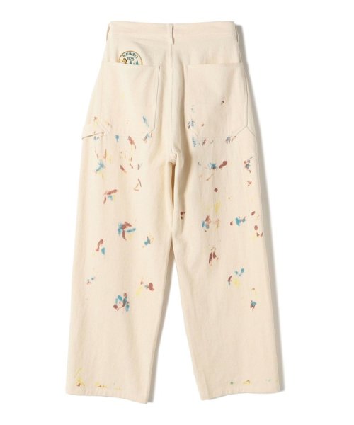 【SHIPS別注】WHITE FIELD:〈洗濯機可能〉ペインター パンツ WHITE FIELD L1236880756(9510円)
