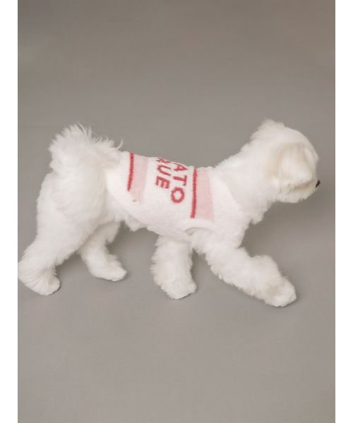 GELATO PIQUE CAT＆DOG(GELATO PIQUE CAT＆DOG)/【CAT&DOG】【販路限定商品】スムーズィーストロベリーボーダープルオーバー/img03