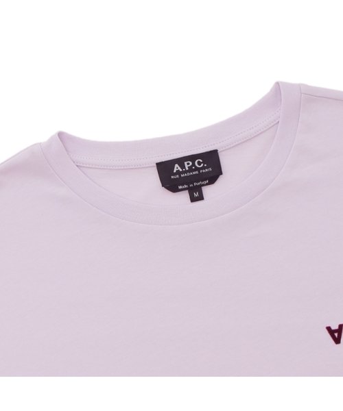 A.P.C.(アーペーセー)/アーペーセー Tシャツ・カットソー ロゴ パープル レディース APC F26298 COFDW HAD/img03