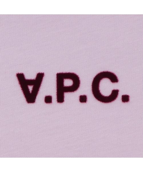 A.P.C.(アーペーセー)/アーペーセー Tシャツ・カットソー ロゴ パープル レディース APC F26298 COFDW HAD/img06