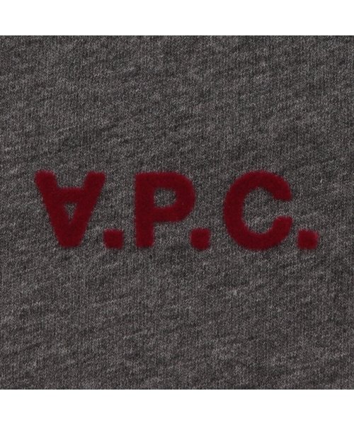 A.P.C.(アーペーセー)/アーペーセー Tシャツ・カットソー ロゴ グレー レディース APC F26298 COFDW PLB/img06