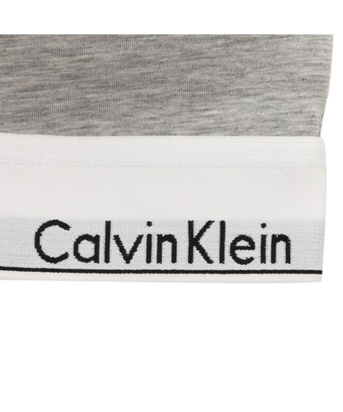 Calvin Klein(カルバンクライン)/カルバンクライン インナー モダン コットン ブラジャー ブラレット カップ付 グレー ホワイト レディース CALVIN KLEIN QF7059 050/img06