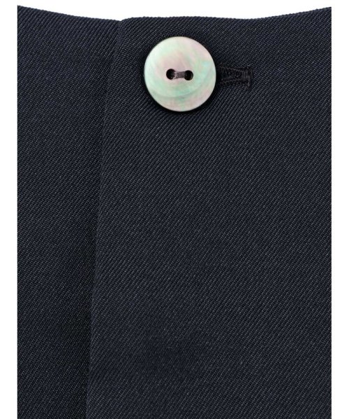 mizuiro ind ポケット付きクルーネックベスト 