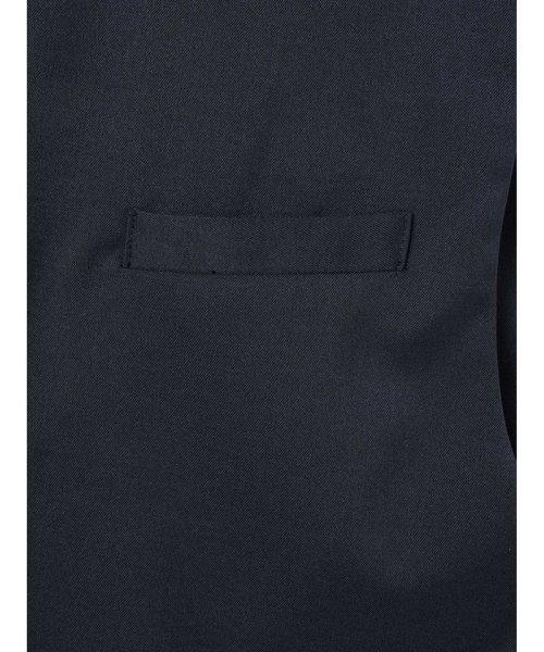 mizuiro ind ポケット付きクルーネックベスト 