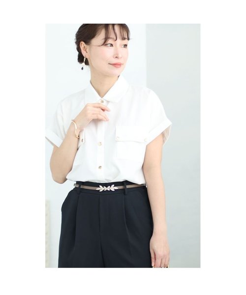 Sawa a la mode(サワアラモード)/レディース 大人 上品 アクセントになる繋がるリーフベルト/img09