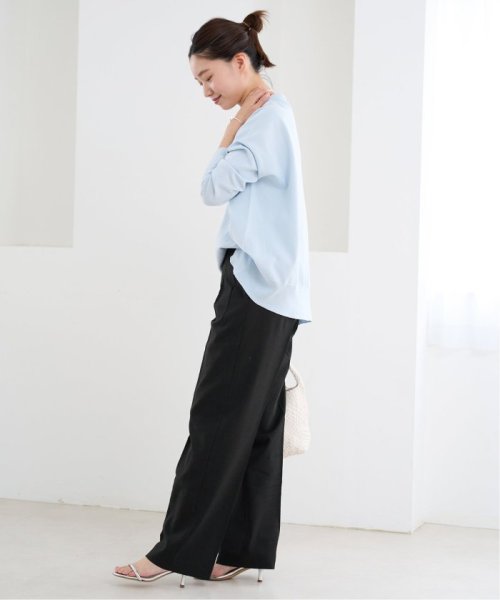 ハイウエストワイドストレート トラウザーズ 