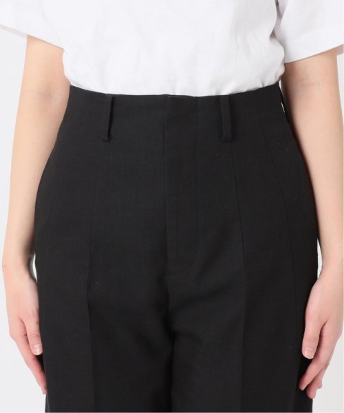 ハイウエストワイドストレート トラウザーズ 