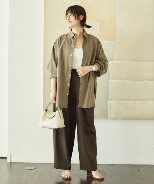 Plage(プラージュ)/《追加》Soft Oxford Long シャツ/img03