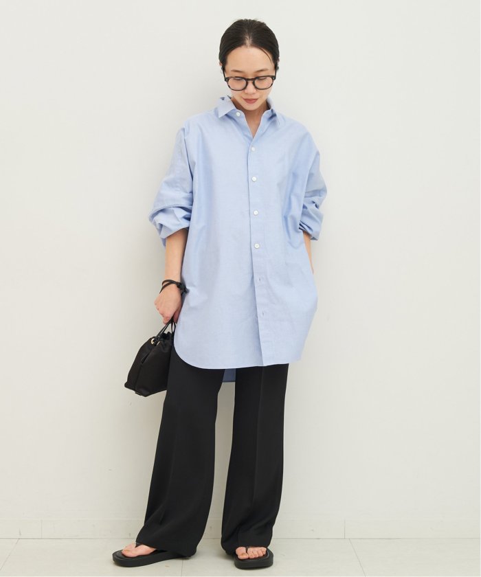 追加予約》Soft Oxford Long シャツ(505939697) | プラージュ(Plage