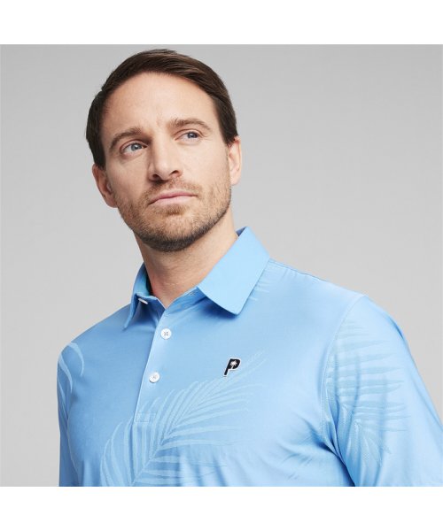PUMA(プーマ)/メンズ ゴルフ PUMA x PTC ジャカード 半袖 ポロシャツ/img02