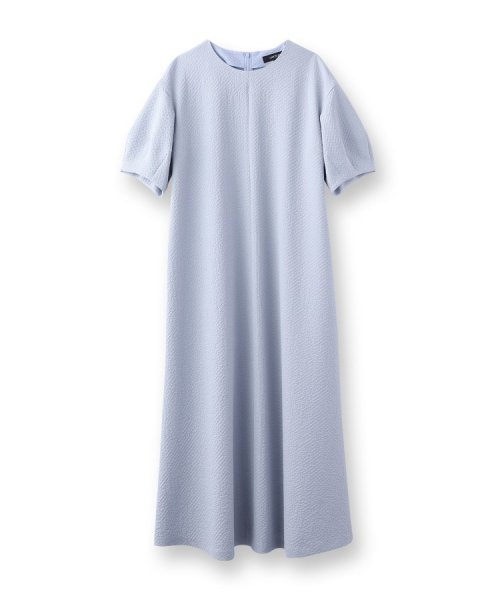 【夏ワンピ／ストレッチ／清涼感】フレアマキシワンピース 