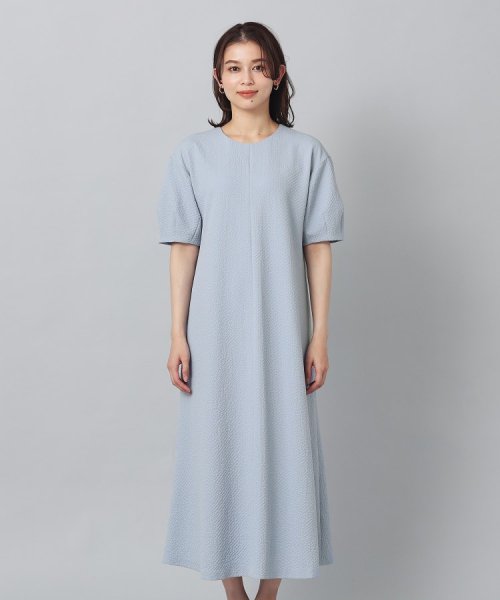 【夏ワンピ／ストレッチ／清涼感】フレアマキシワンピース 