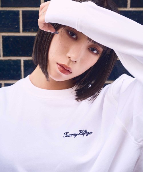 TOMMY HILFIGER(トミーヒルフィガー)/【オンライン限定】裏毛スモールロゴスウェット/img39