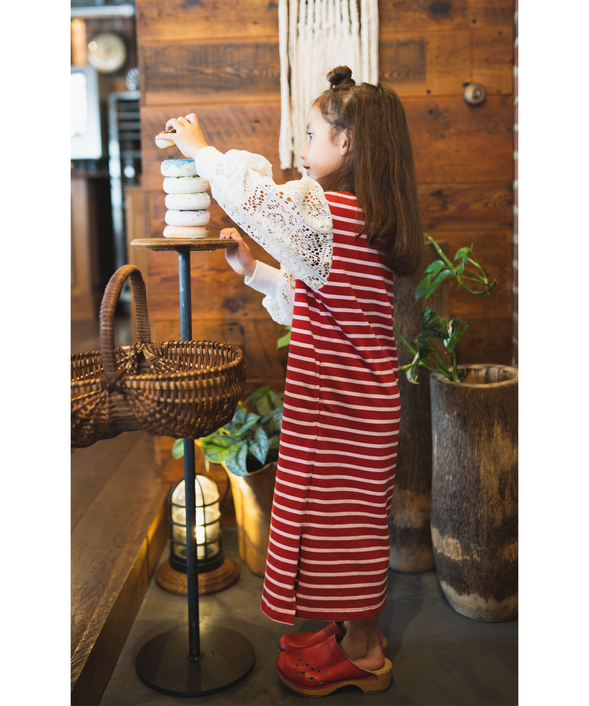 ゴートゥーハリウッド GO TO HOLLYWOOD ボーダー天竺リメイクワンピ