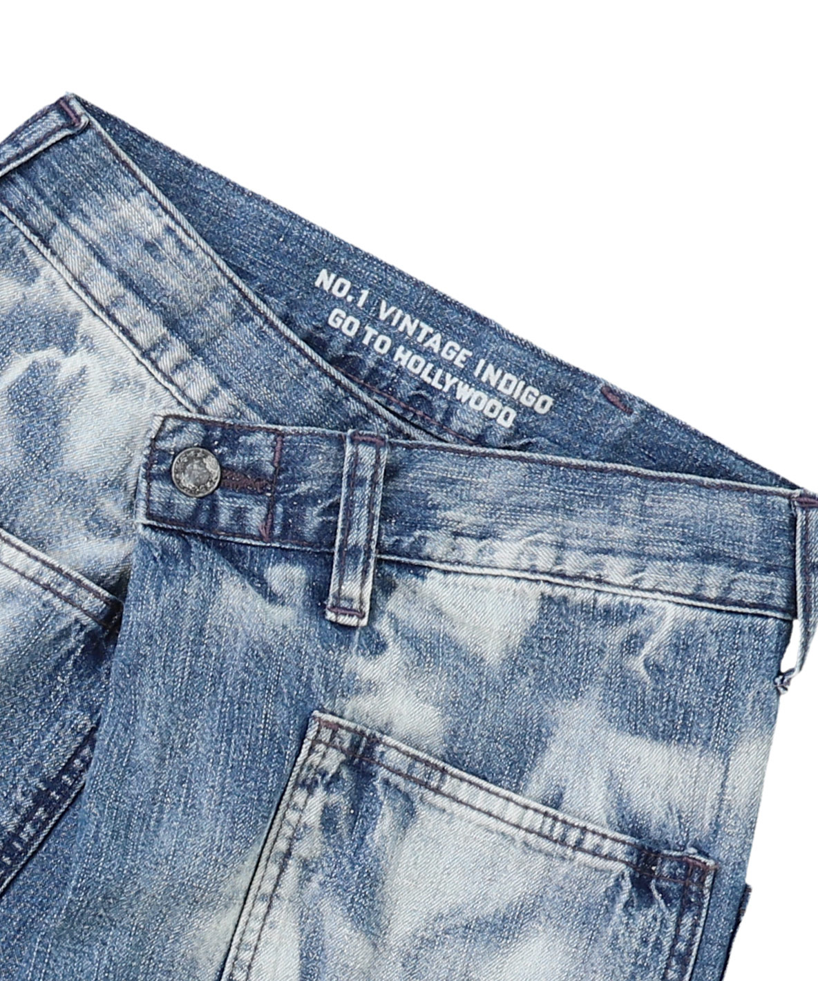ゴートゥーハリウッド GO TO HOLLYWOOD ワークデニム変形NAVY巻