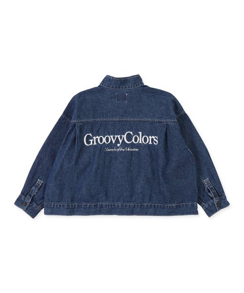 GROOVY COLORS(グルービーカラーズ)/8ozデニムスモールカラーワイドジャケット/img02