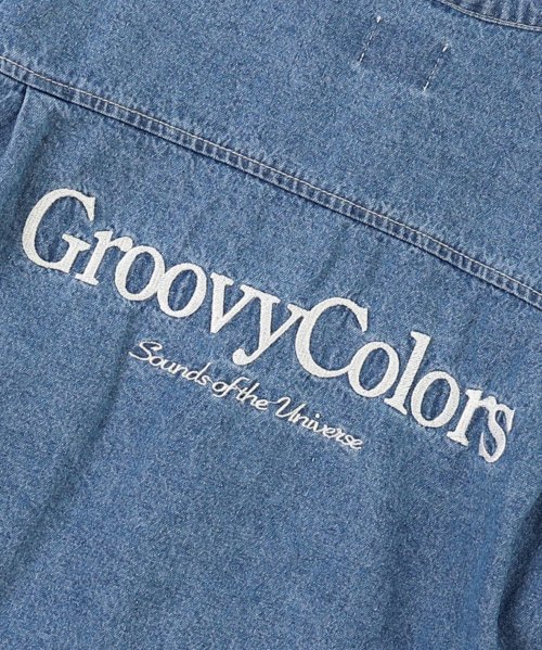 GROOVY COLORS(グルービーカラーズ)/8ozデニムスモールカラーワイドジャケット/img08