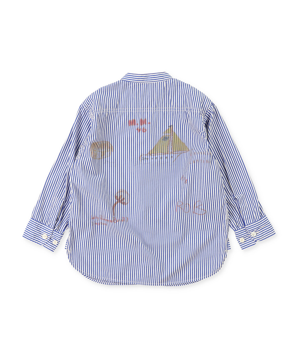 デニムダンガリーDENIM DUNGAREE シーチングラクガキシャツ100cm デニムダンガリー DENIM DUNGAREE シーチングラクガキシャツ