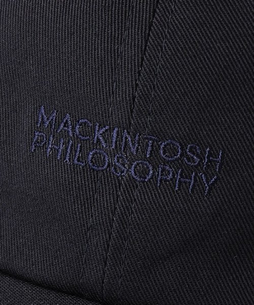 MACKINTOSH PHILOSOPHY(マッキントッシュ フィロソフィー)/キャンバスロゴキャップ/img06