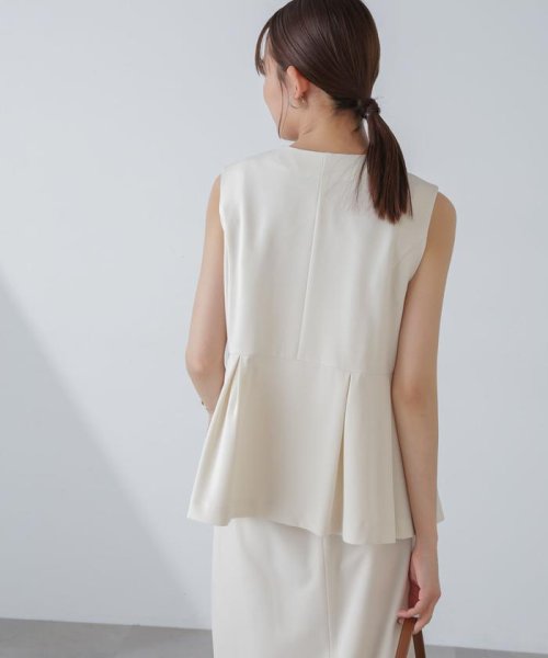 多機能素材ペプラムジレ(セットアップ可） 人気・おすすめ｜多用途・生活用品におすすめ キャンペーン中 即納 国内在庫管理・迅速発送・安心対応