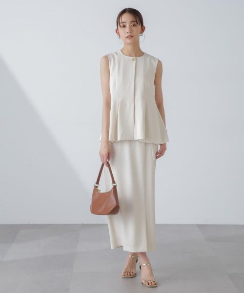 多機能素材ペプラムジレ(セットアップ可） 人気・おすすめ｜多用途・生活用品におすすめ キャンペーン中 即納 国内在庫管理・迅速発送・安心対応