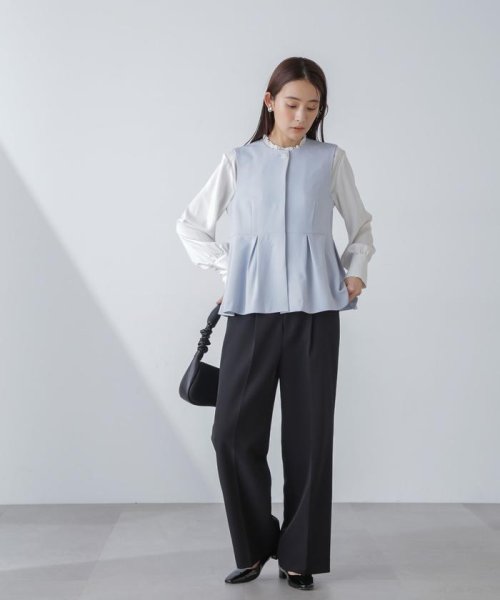 多機能素材ペプラムジレ(セットアップ可） 人気・おすすめ｜多用途・生活用品におすすめ キャンペーン中 即納 国内在庫管理・迅速発送・安心対応