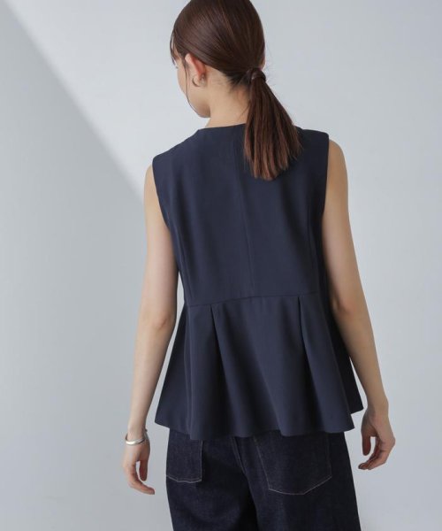 多機能素材ペプラムジレ(セットアップ可） 人気・おすすめ｜多用途・生活用品におすすめ キャンペーン中 即納 国内在庫管理・迅速発送・安心対応