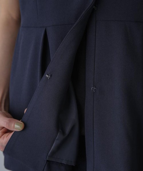 多機能素材ペプラムジレ(セットアップ可） 人気・おすすめ｜多用途・生活用品におすすめ キャンペーン中 即納 国内在庫管理・迅速発送・安心対応