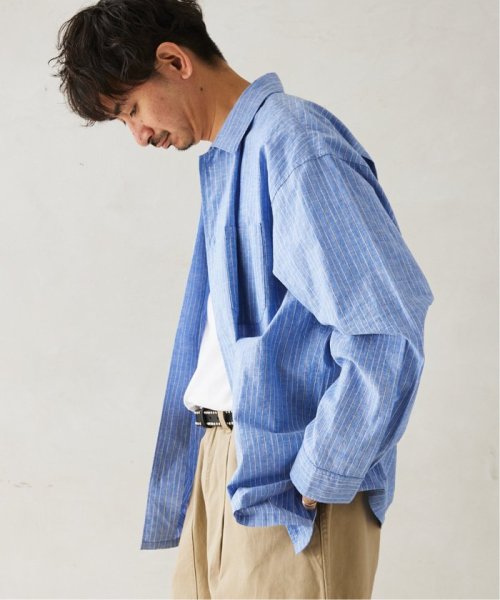 JOURNAL STANDARD relume Men's(ジャーナルスタンダード　レリューム　メンズ)/JAMES FABRIC コットンリネンオープンカラーシャツ/img41