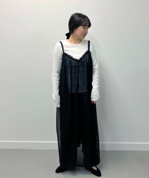 URBAN RESEARCH Sonny Label(アーバンリサーチサニーレーベル)/フロッキードットキャミワンピース/img01