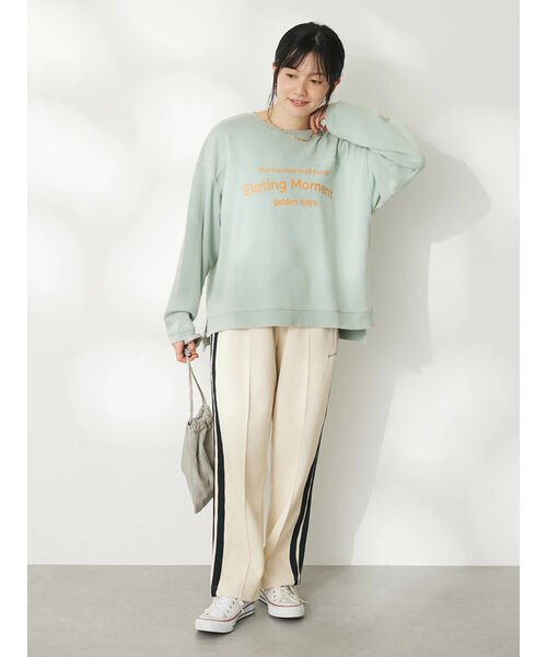 CRAFT STANDARD BOUTIQUE(クラフトスタンダードブティック)/ミニ裏毛パウダー加工PT P/O L/S/img14