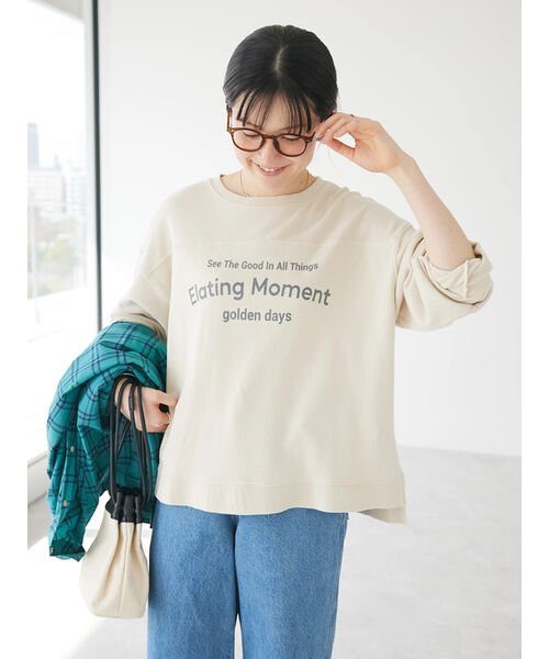 CRAFT STANDARD BOUTIQUE(クラフトスタンダードブティック)/ミニ裏毛パウダー加工PT P/O L/S/img23