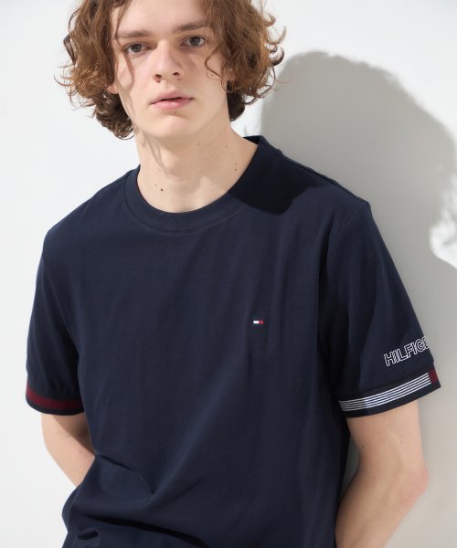 TOMMY HILFIGER(トミーヒルフィガー)/フラッグカフTシャツ/img02