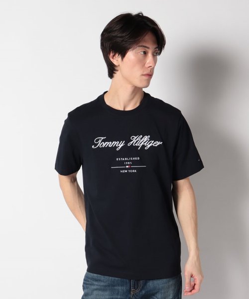 TOMMY HILFIGER(トミーヒルフィガー)/スクリプトロゴTシャツ/img12