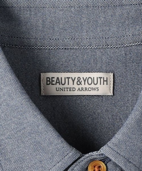 BEAUTY&YOUTH UNITED ARROWS(ビューティーアンドユース　ユナイテッドアローズ)/クイック シャンブレー ボタンダウン シャツ ‐ストレッチ 吸水速乾‐/img28