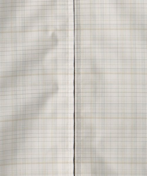 アブストラクト チェック ジップ ブルゾン B90 W62 H86