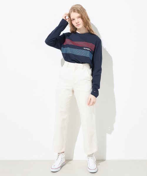 TOMMY HILFIGER(トミーヒルフィガー)/チェストヒルフィガー85ロングスリーブTシャツ/img04