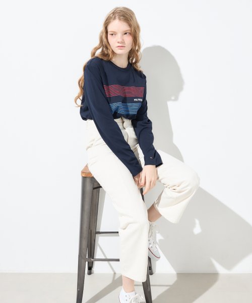 TOMMY HILFIGER(トミーヒルフィガー)/チェストヒルフィガー85ロングスリーブTシャツ/img05