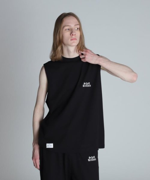 Schott(ショット)/SLEEVELESS T－SHIRT/ノースリーブ Tシャツ/img11