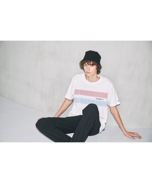 TOMMY HILFIGER(トミーヒルフィガー)/【オンライン限定】チェストストライプTシャツ/img07