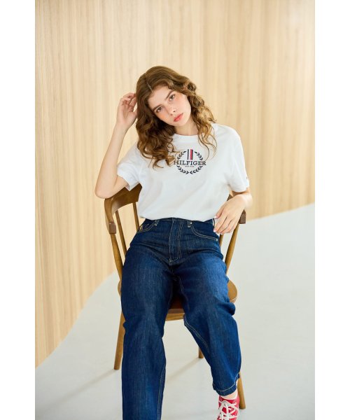 TOMMY HILFIGER(トミーヒルフィガー)/【オンライン限定】HILFIGERリースTシャツ/img12