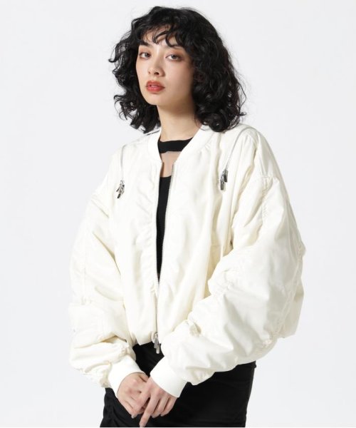 RoyalFlash(ロイヤルフラッシュ)/MAISON SPECIAL/メゾンスペシャル/Shoulder Zip Nylon Blouson/img15