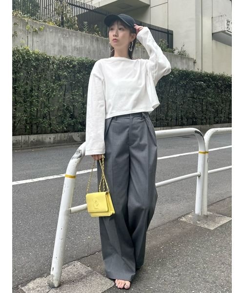 【pierre cardin】タックワイドチノパンツ cardin 予めご了承ください